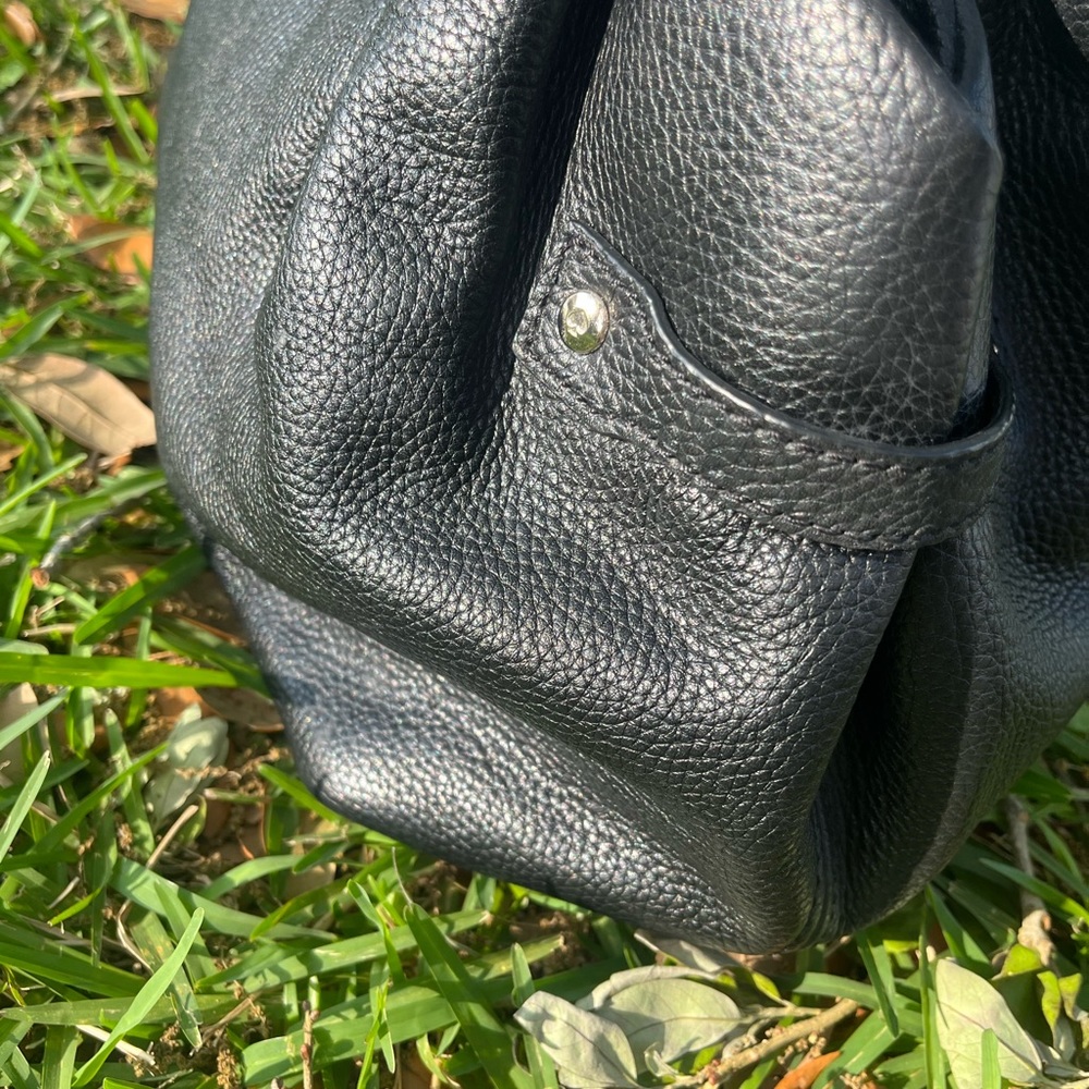 Kate Spade Large Walker Park Black Pebbled Leather. EUC - Picture 6 of 11